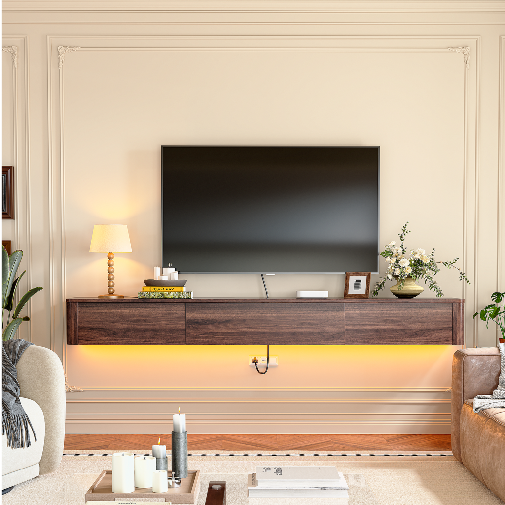 living room decoration wall mounted tv cabinet