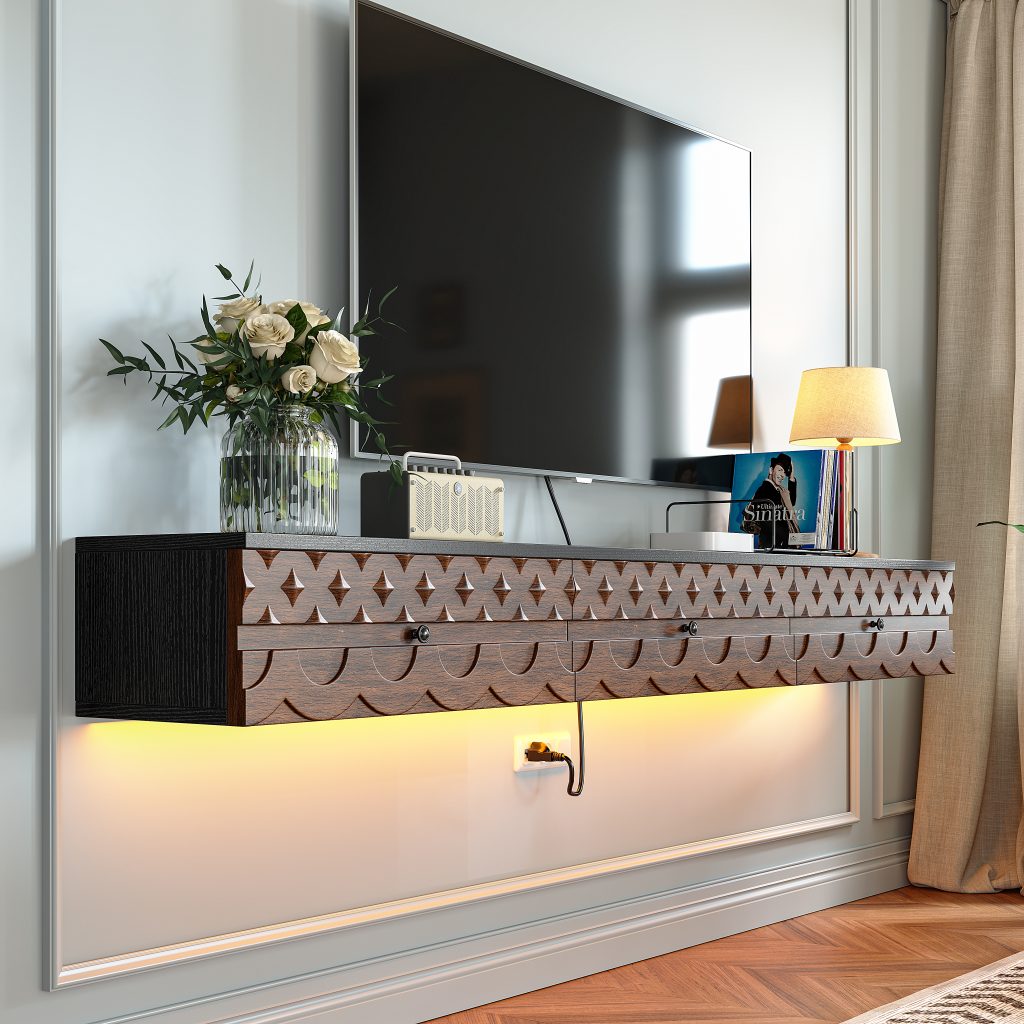 wall mounted TV stand
