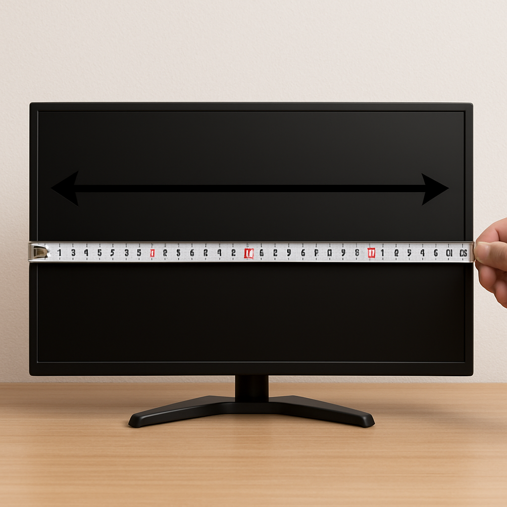 size of tv stand measure width - post