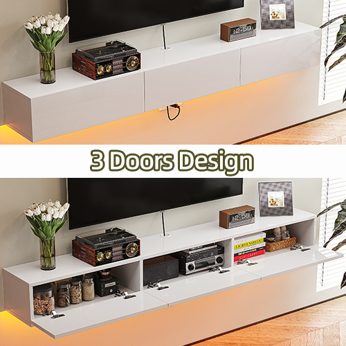 3 doors storage cabinets