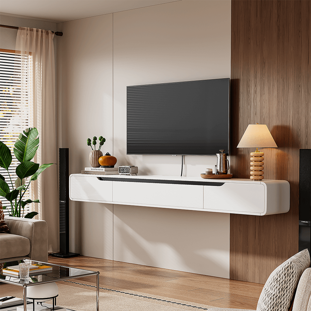 High gloss finish tv stand