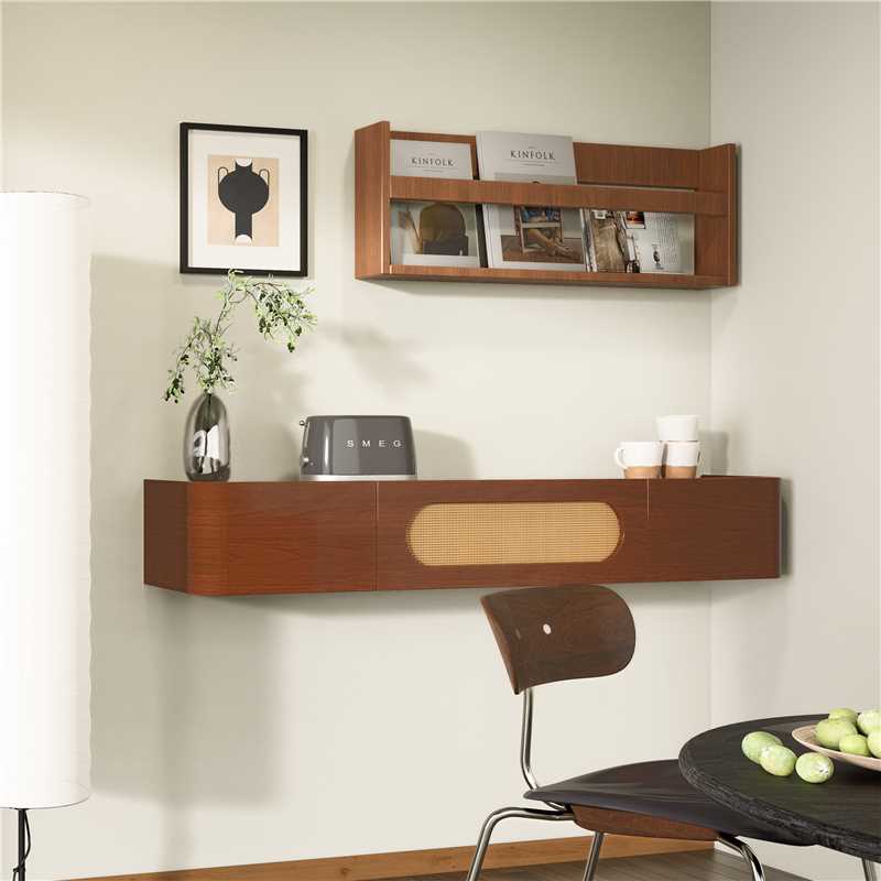 floating cabinet sidebar for dining room