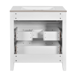 bathroom vanity white with decorative drawer pattern