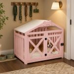 Cute pink dog house furniture matching pink bedroom decor